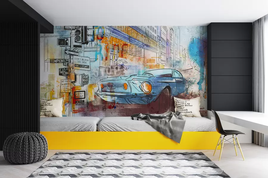 stenske poslikave Stroj za grafite u75814