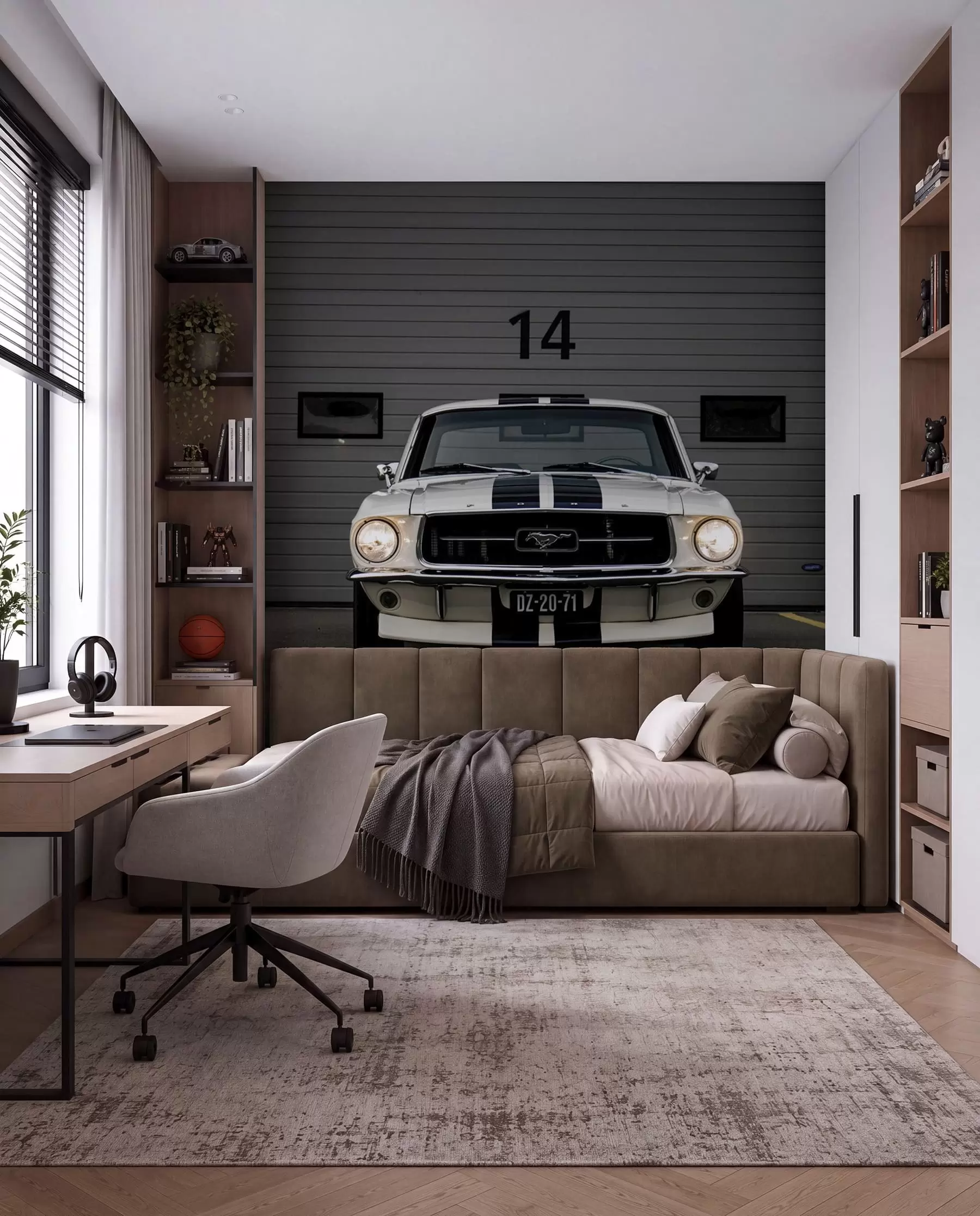 stenske poslikave 1970 Ford Mustang u95536