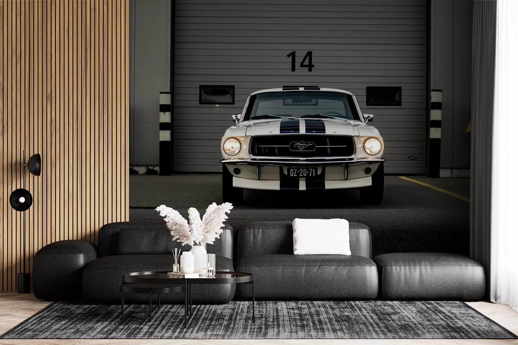 stenske poslikave 1970 Ford Mustang u95536