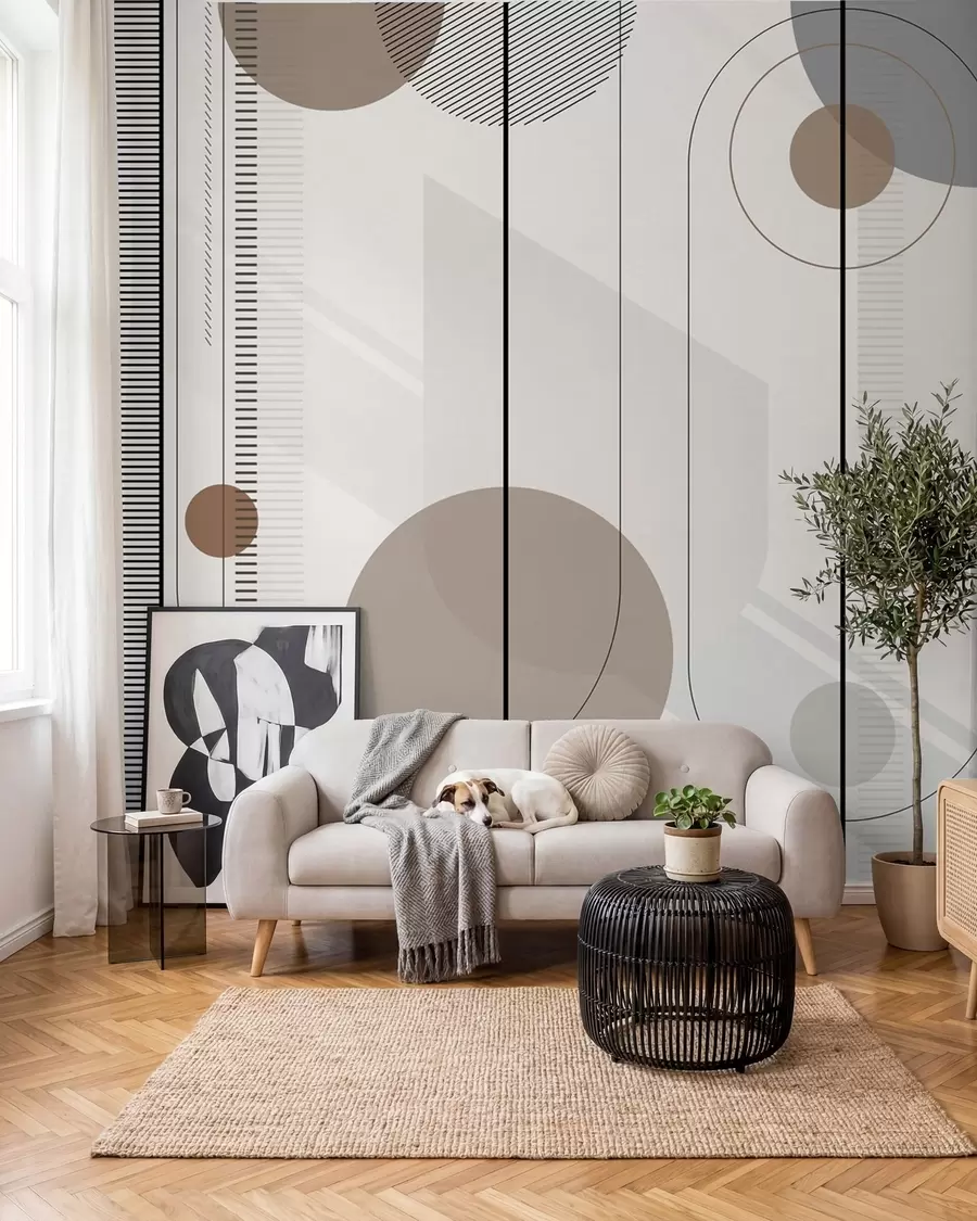 stenske poslikave Geometrijska abstrakcija u95379