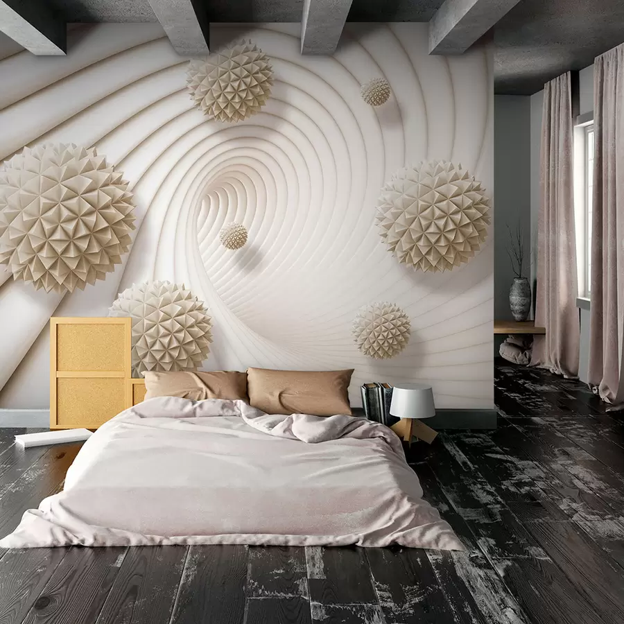 stenske poslikave 3D grafične kroglice v predoru u95440