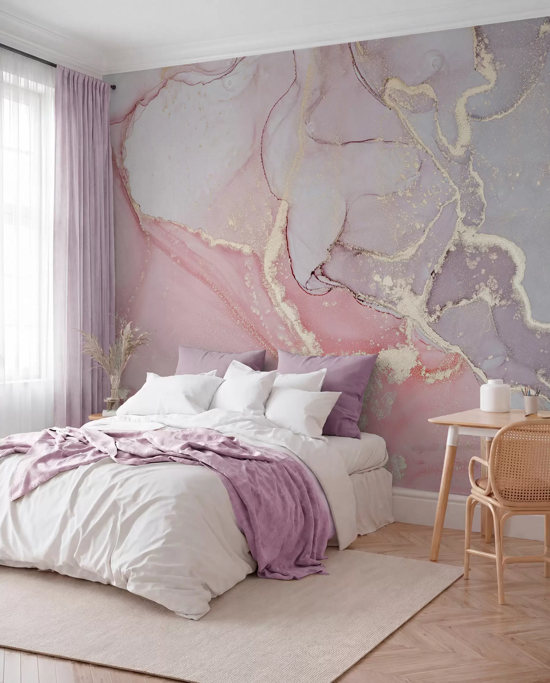 stenske poslikave Rose marmor u13857