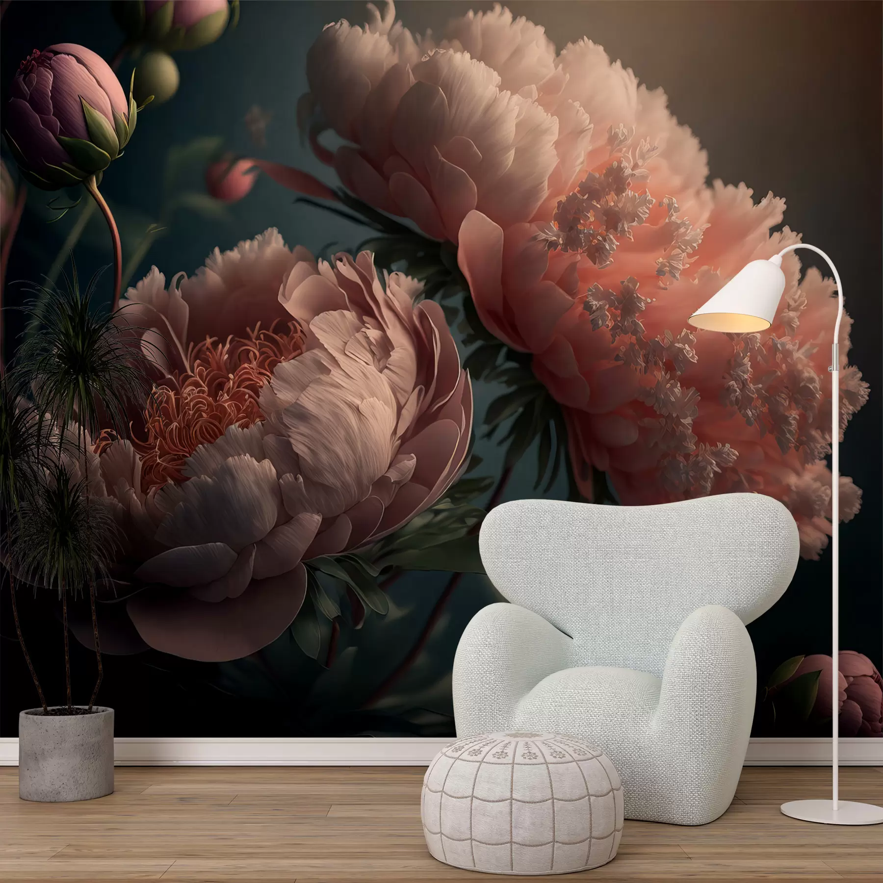 stenske poslikave Cvetje v mraku u96633