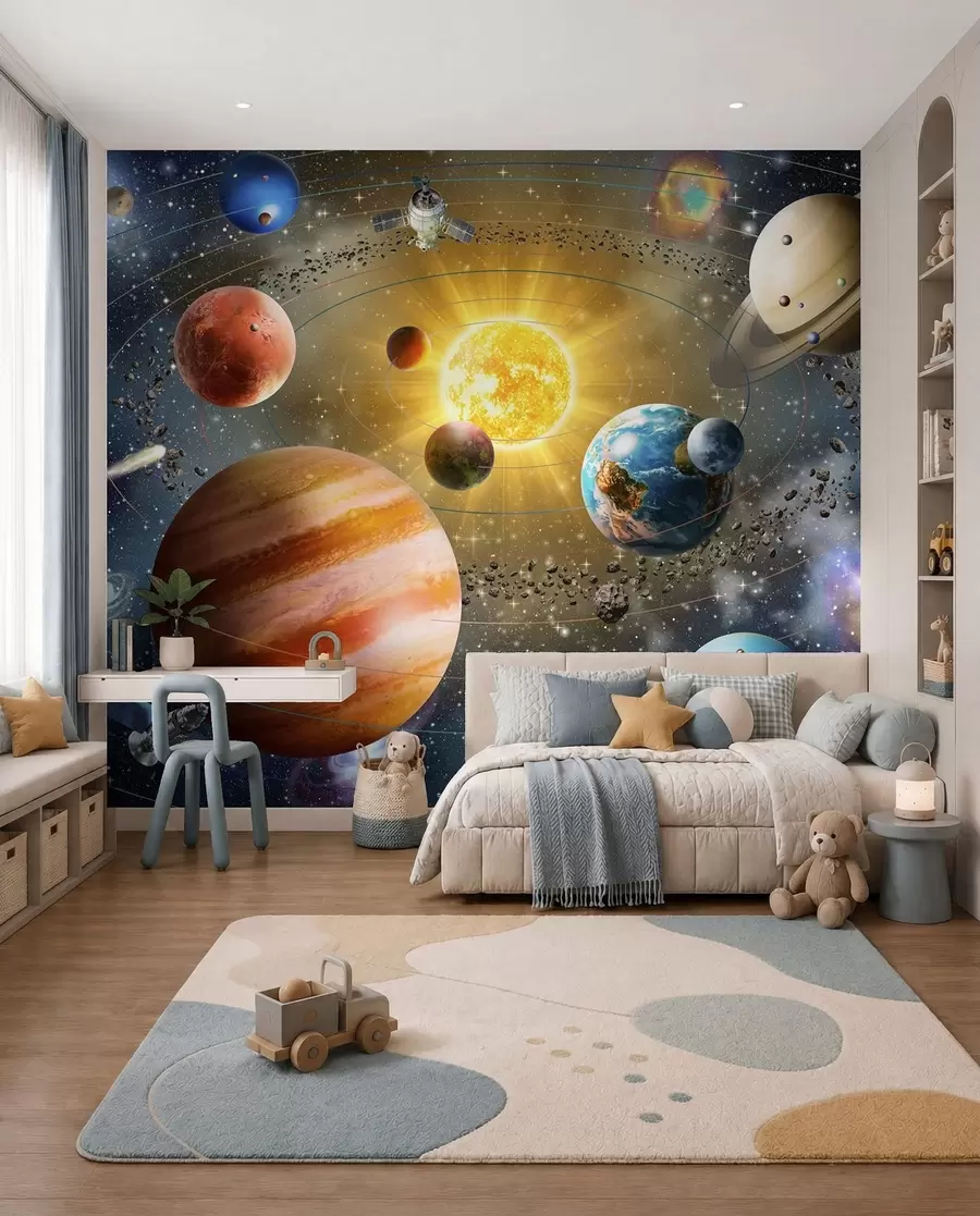 stenske poslikave Potovanje med planeti u97222