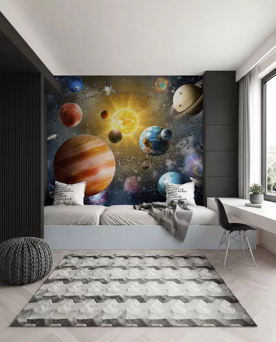 stenske poslikave Potovanje med planeti u97222