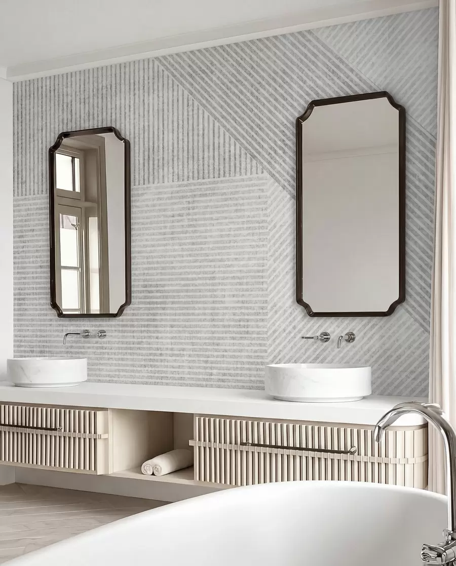 stenske poslikave Geometrijske vintage linije u96331