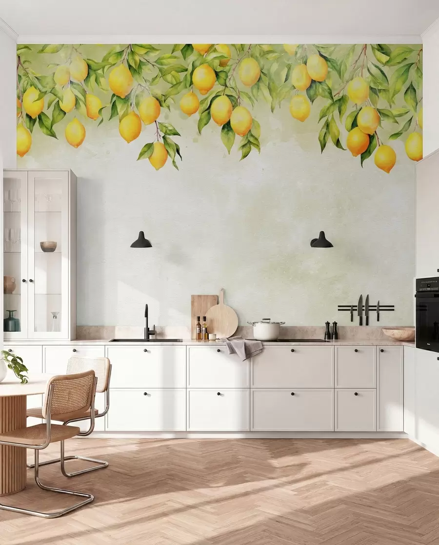 stenske poslikave Nežne limonine veje u97595