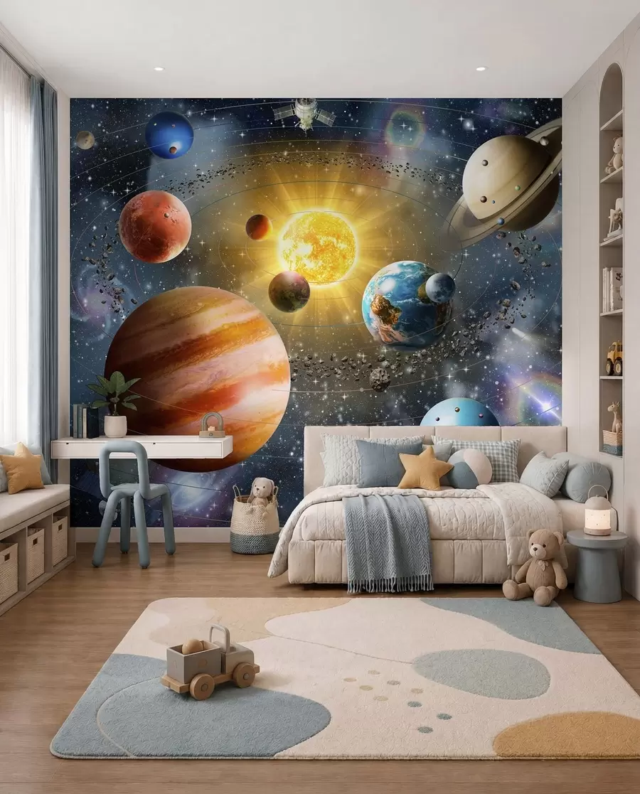 stenske poslikave Potovanje med planeti I u97222d1