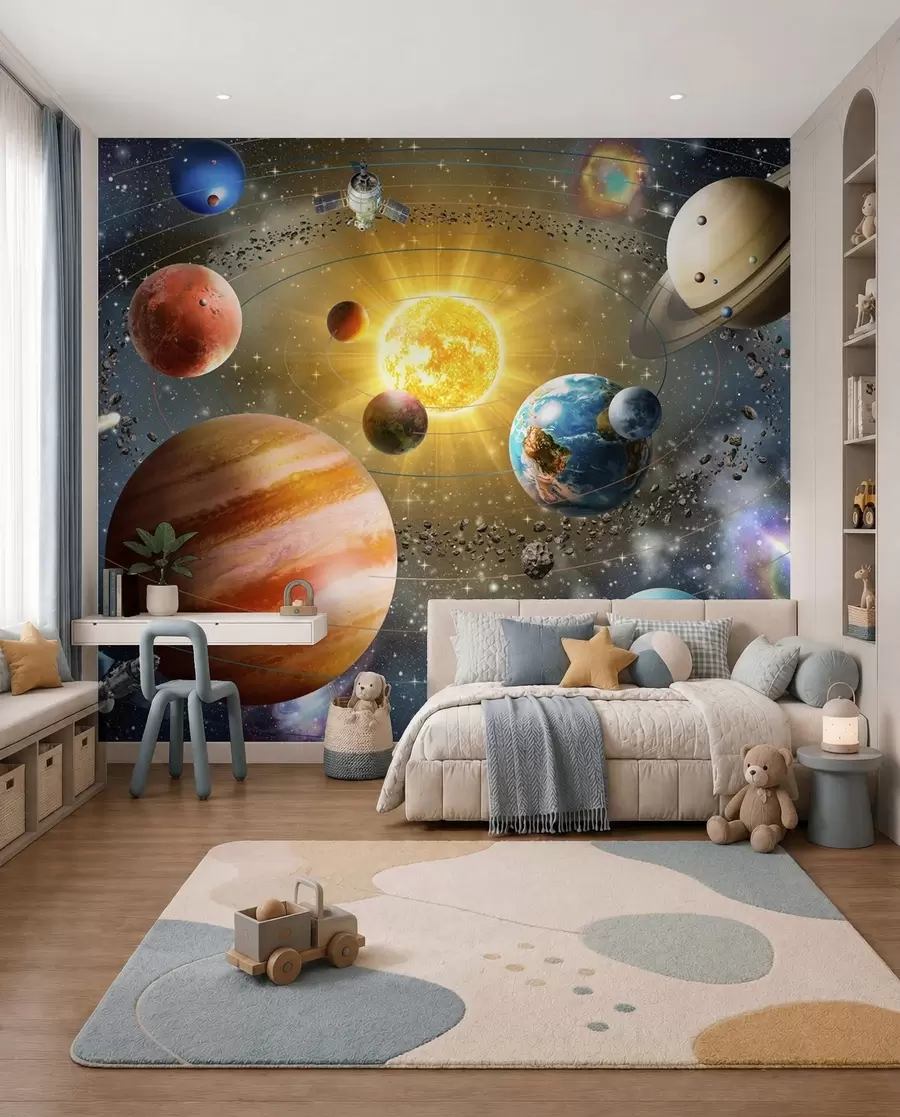 stenske poslikave Potovanje med planeti II u97222d2